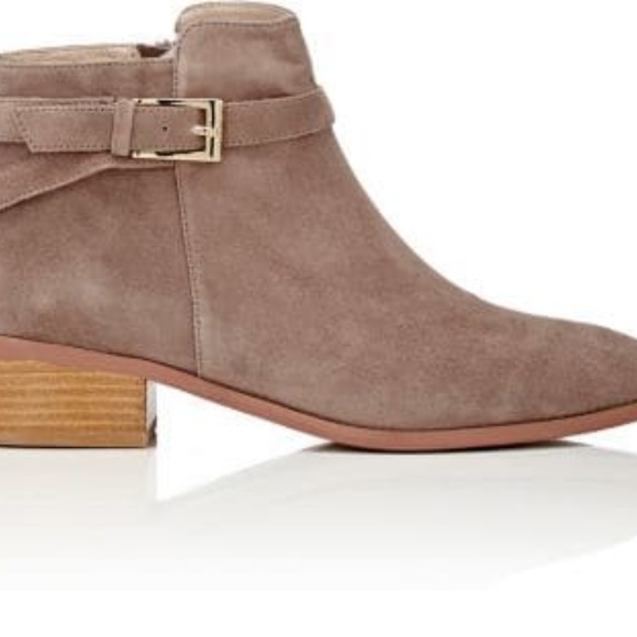 BARNEYS NY Wraparound-Strap Suede Ankle Boot - Picture 4 of 4